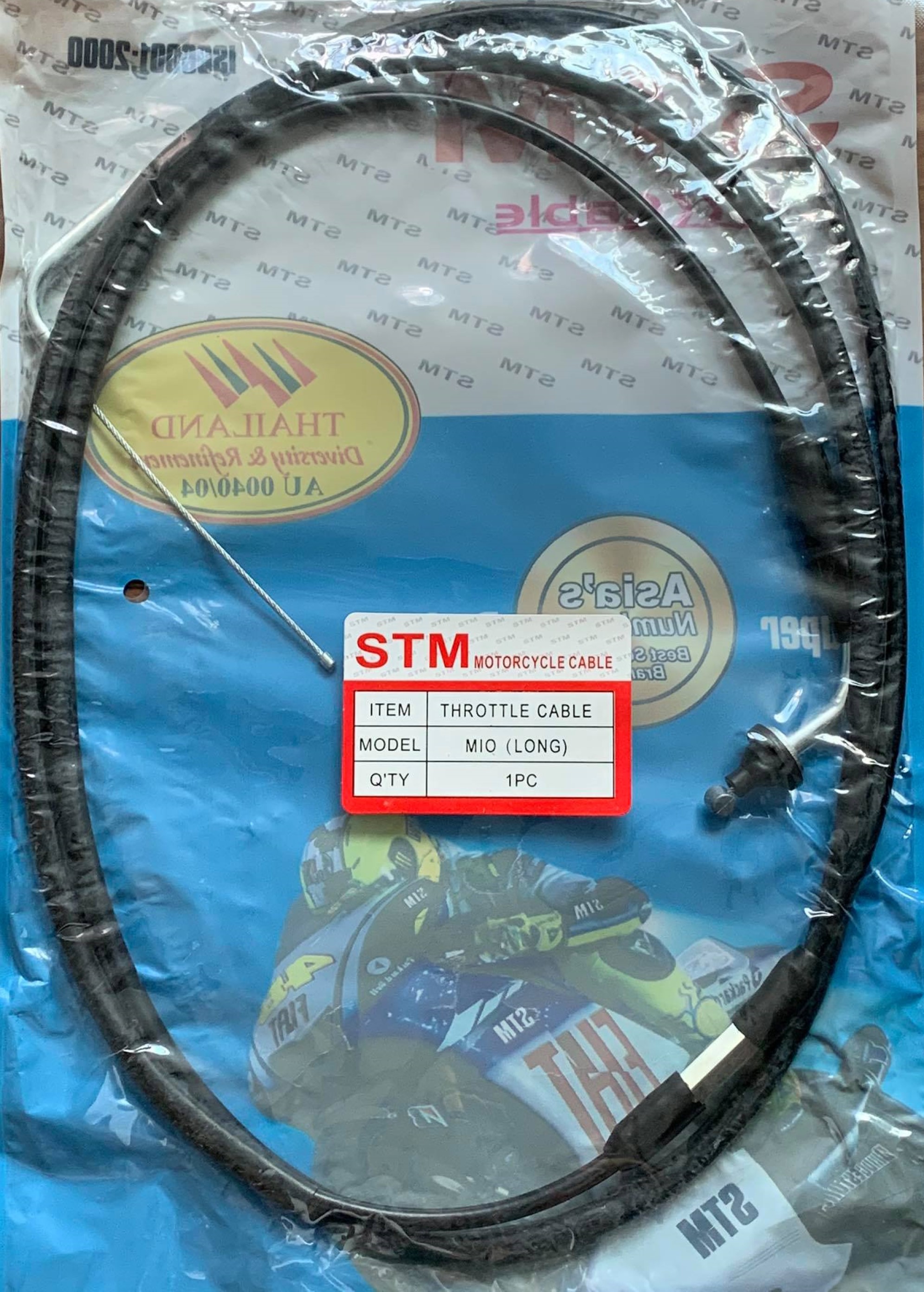 Throttle Cable For Mio Sporty (Carb Type), Motorcycle Throttle Cable