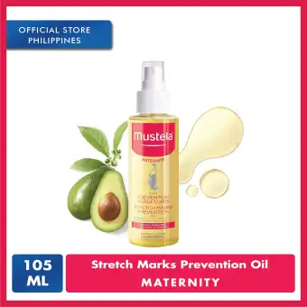 mustela stretch marks prevention oil 105ml