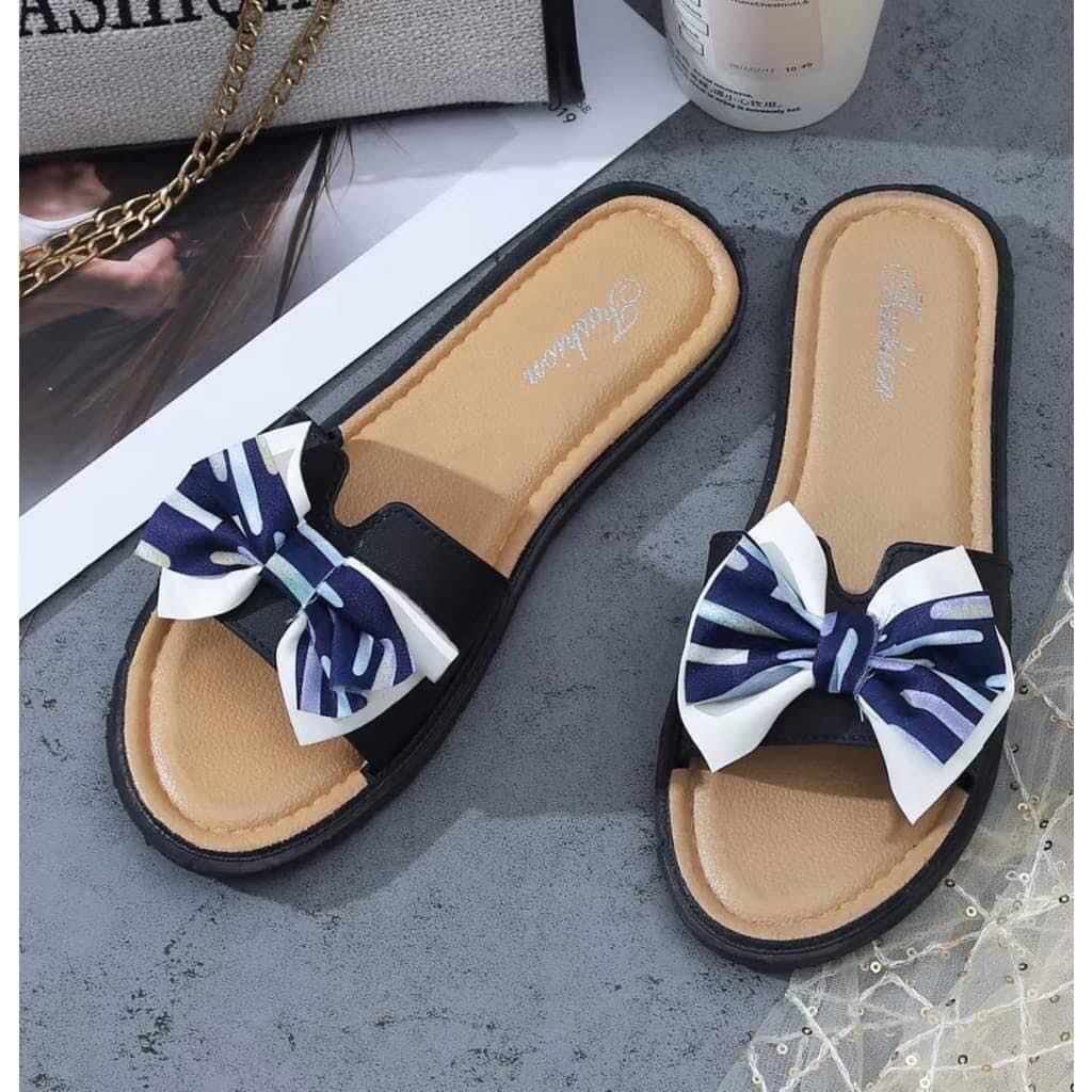 Best Seller!!! Women’s butterfly Design High Quality flat slippers JT Lazada PH