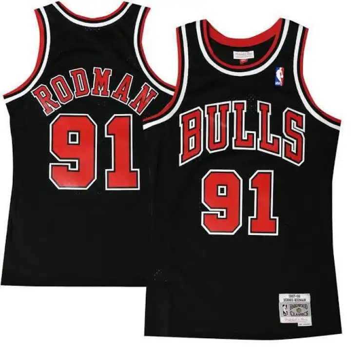 91 rodman jersey