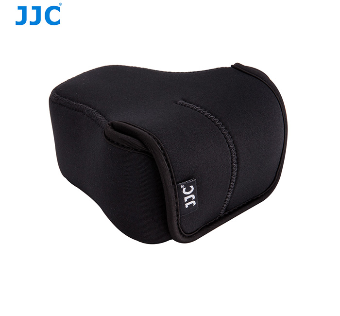 JJC Custodia In Neoprene Per Fotocamera Mirrorless – OC-F2BK, Adatta A Fujifilm, Olympus, Sony E Canon - 5