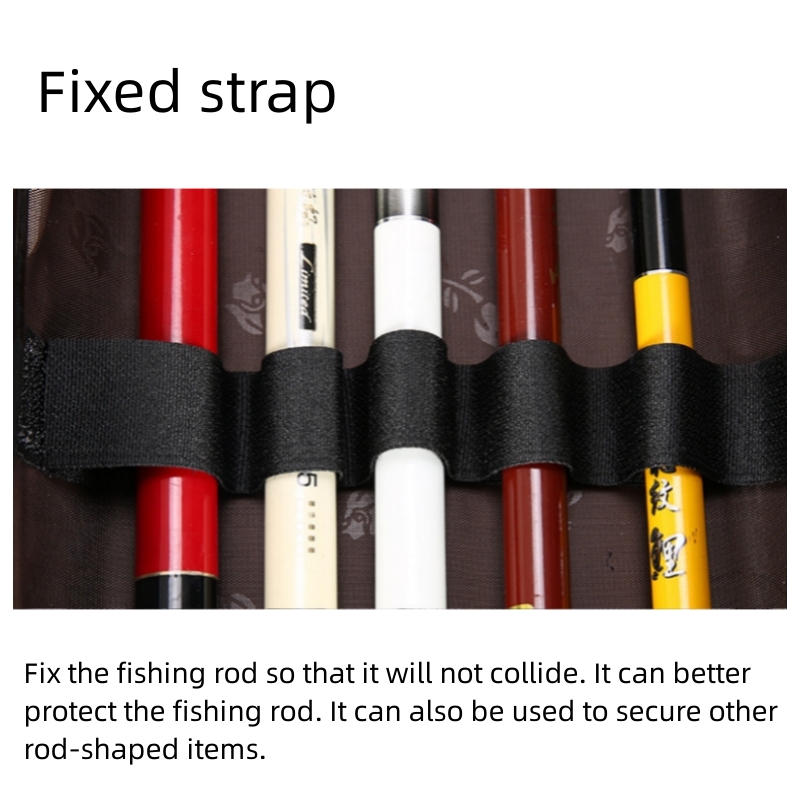 ABS Fishing Rod Bag High Quality 131cm Waterproof And Anti Drop Strap  Bracket Large Capacity
