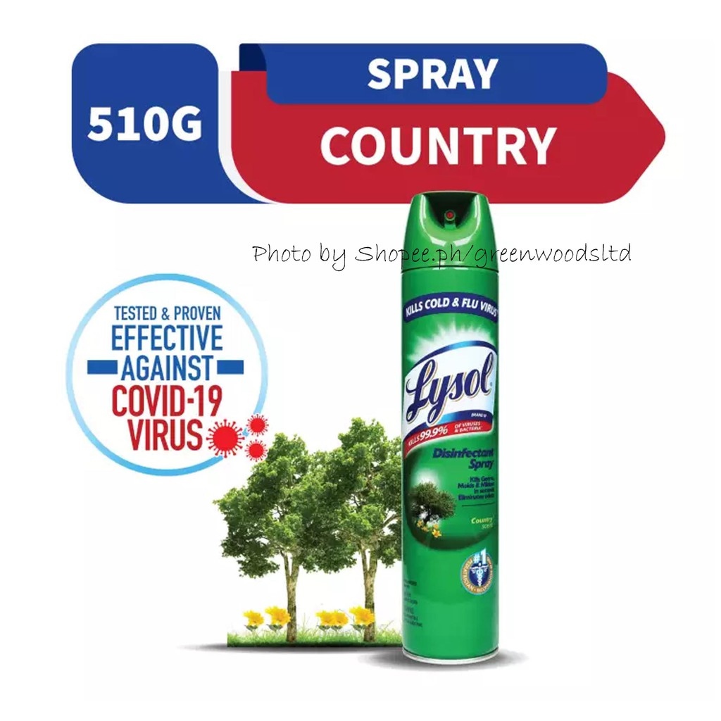 Lysol Disinfectant Spray All Scents 510g Lazada PH