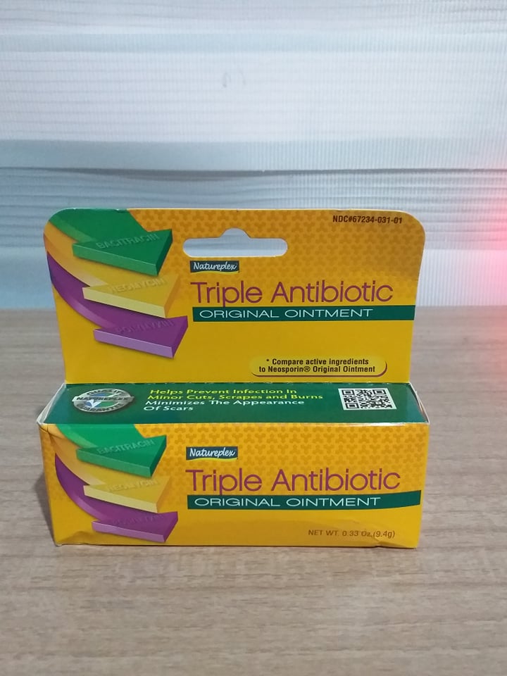 Natureplex Triple Antibiotic original oitment (0.33 oz)9.4g U.S.A ...