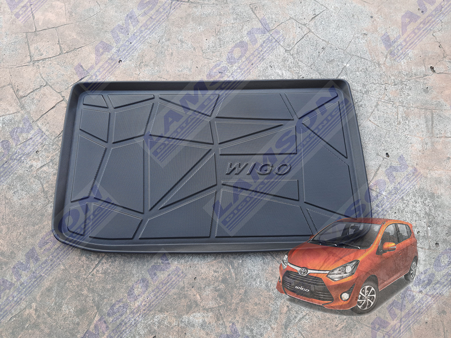 Toyota Wigo 2014 2023 Cargo Liner Trunk Tray Lazada PH