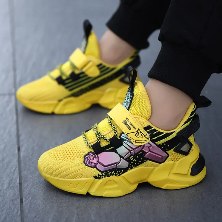 boys yellow sneakers