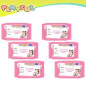 Playful Anti-Bacterial All Purpose Wipes 15's x 6 packs