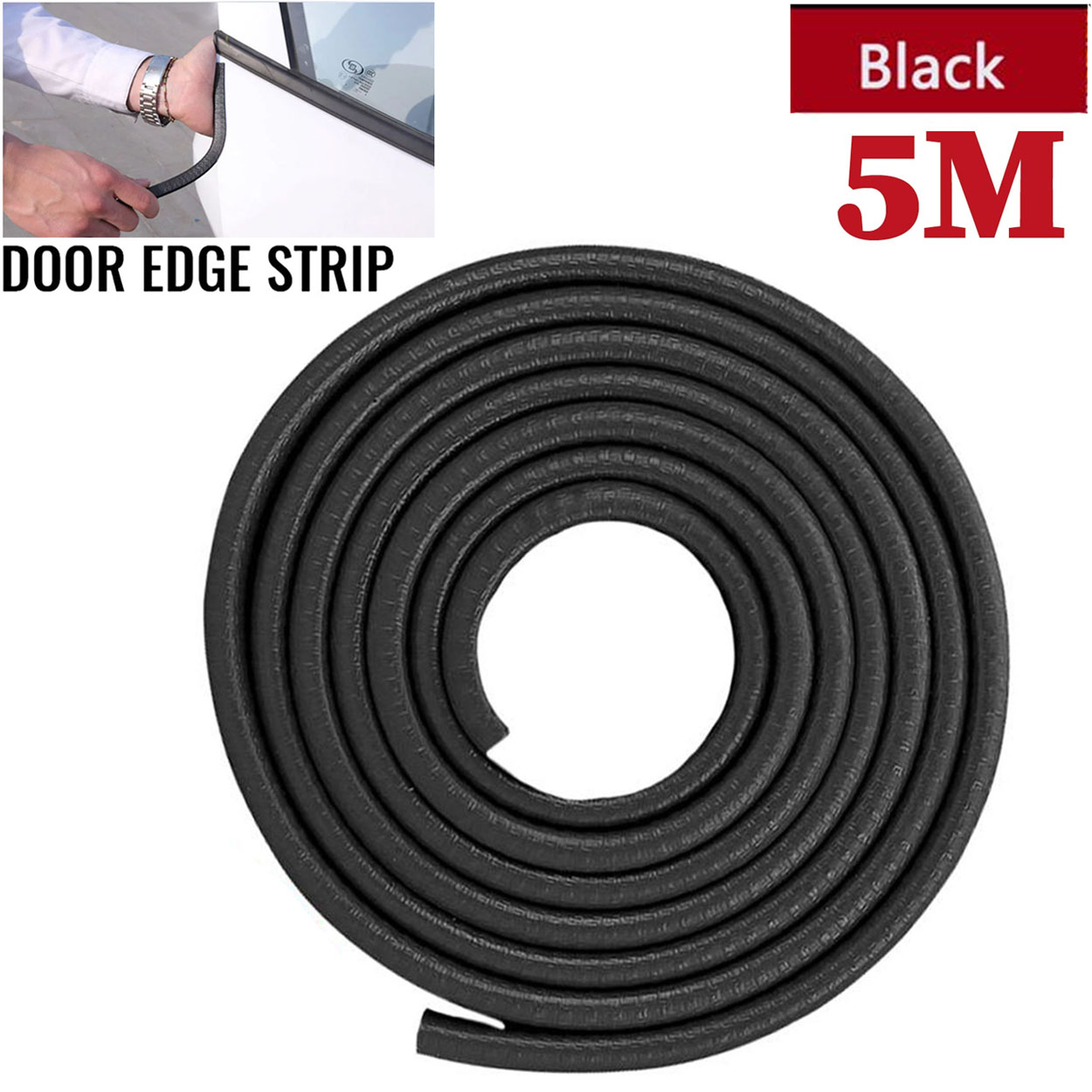 Universal Car Door Edge Scratch Protector 10M Strip Sealing Guard Trim
