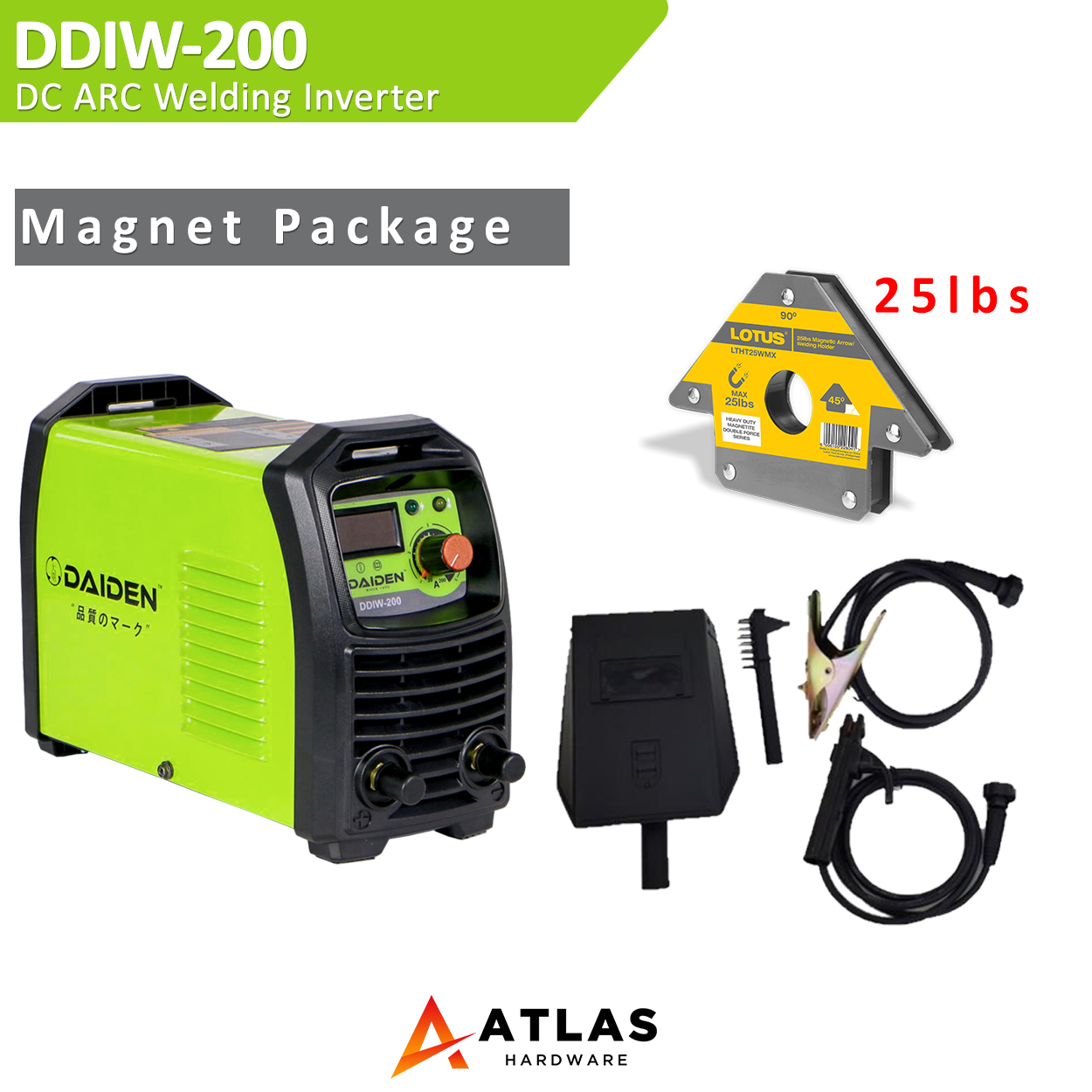 Daiden Inverter Welding Machine Heavy Duty 200amp DDIW200A Lazada PH