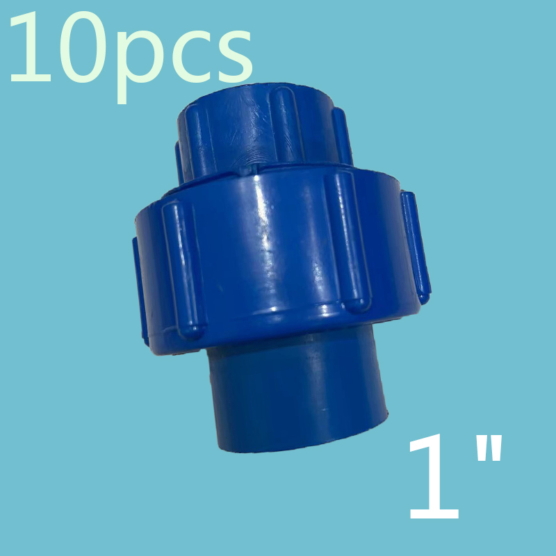 VOSCHTECH Blue 10pcs 1 4 1 2 3 4 1 2inch Patented Water Supply PVC