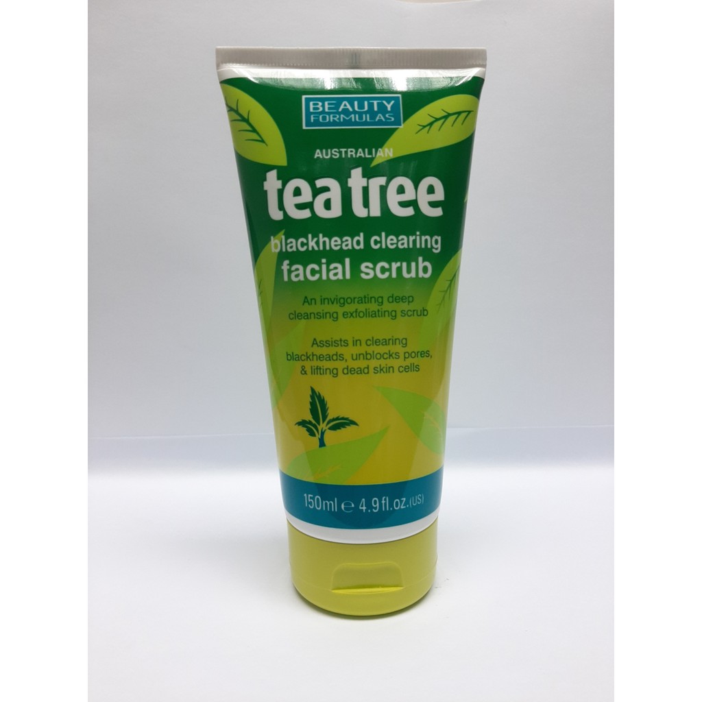 beauty-formulas-tea-tree-blackhead-clearing-facial-scrub-150ml-lazada-ph