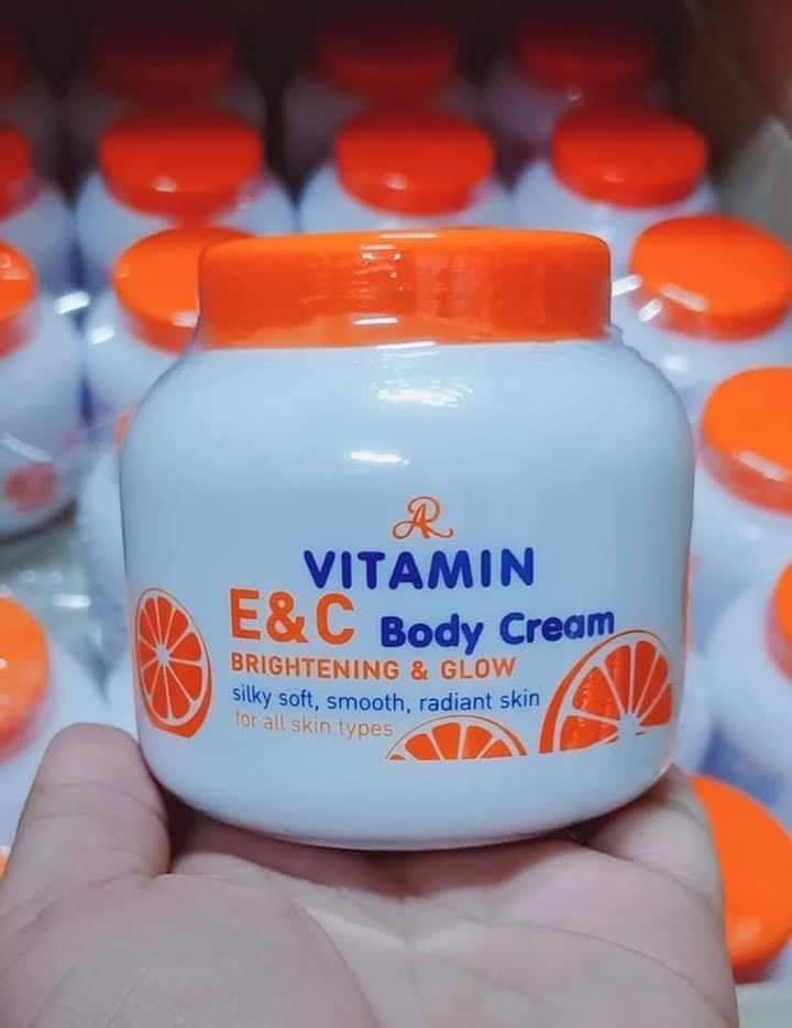 vitamin e&c body cream