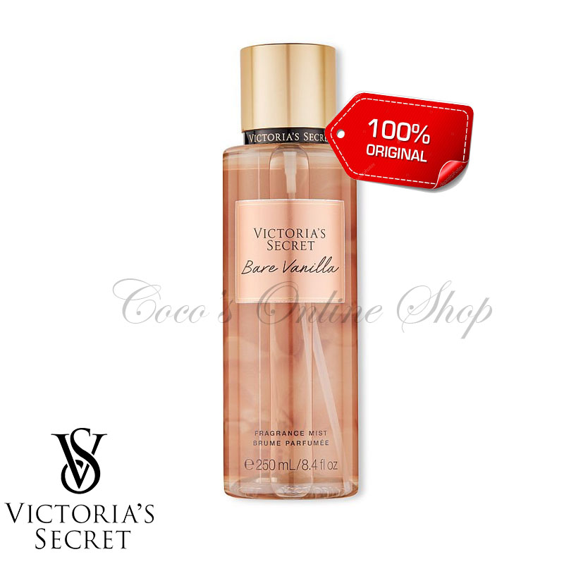 BARE VANILLA Perfume Victoria's Secret 8.4 OZ 250 ML Fragrance Mist  Spray Women