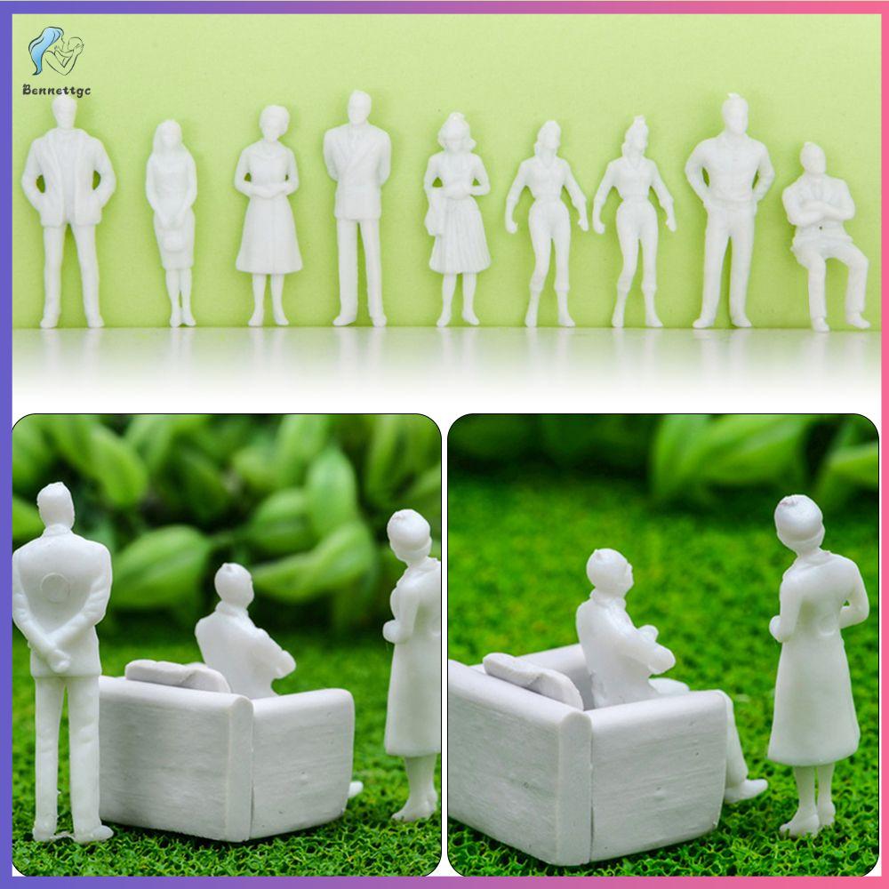 1:75 Scale Model Miniature White Figures Architecture Model Human Scale  Peoples