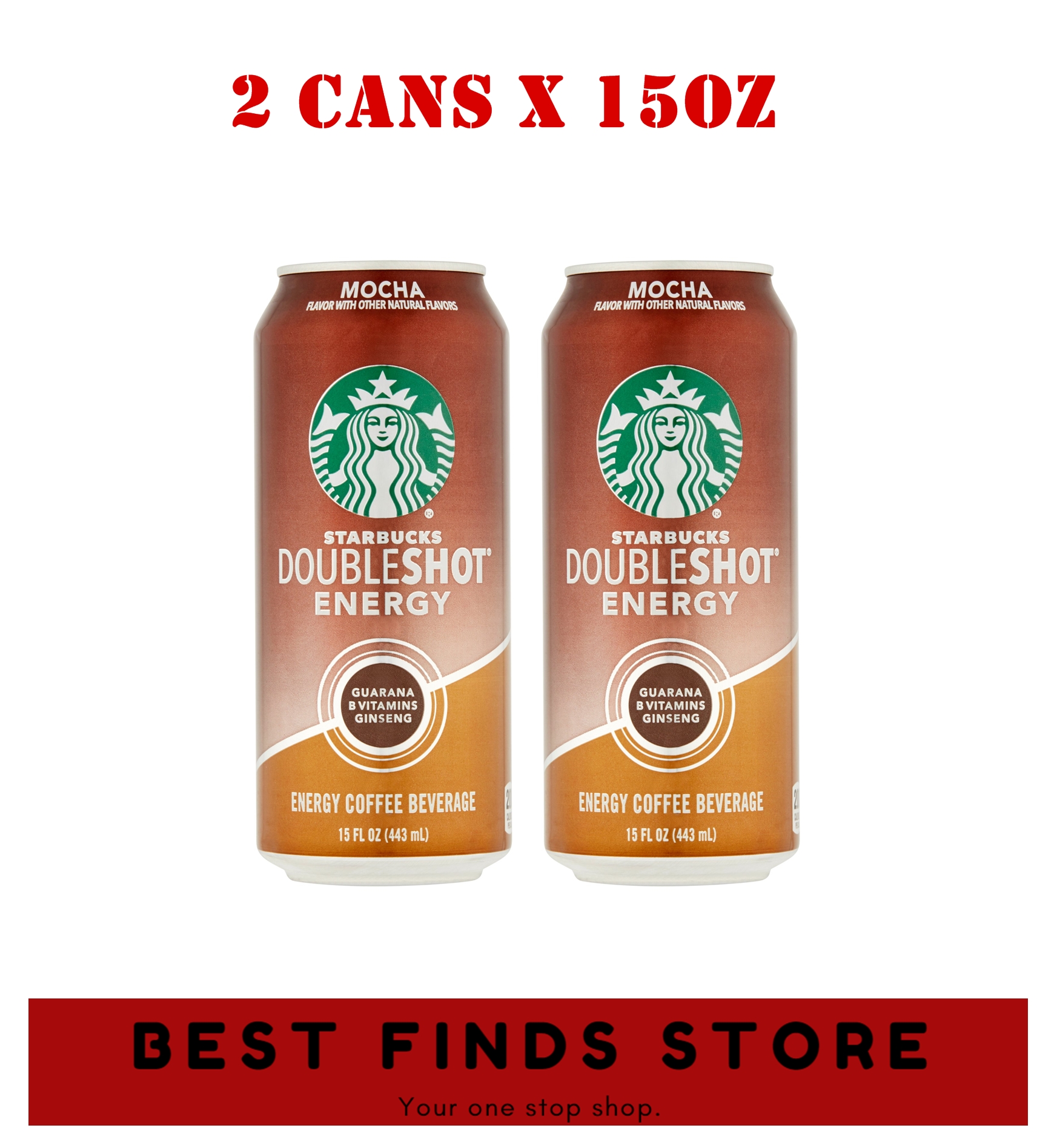 Starbucks Doubleshot Mocha Energy Coffee Beverage 15 Fl Oz Set Of 2 Lazada Ph