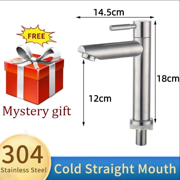 two way faucet ☉JKM Home Heavy Duty SUS304 Stainless Steel 1830CM