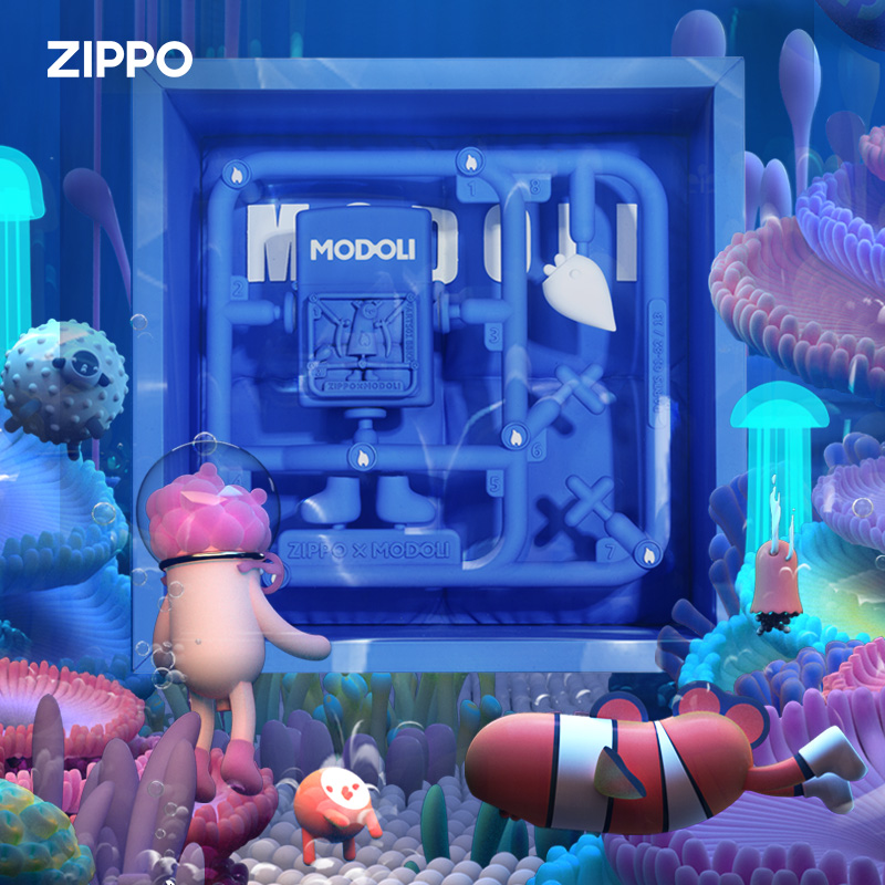 Zippo lighter Modoli joint lighters deepsea relics Zippo official