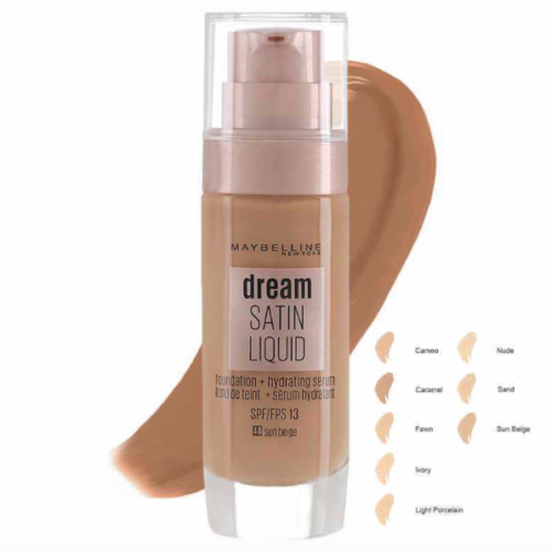 maybelline dream satin liquid 10 ivory