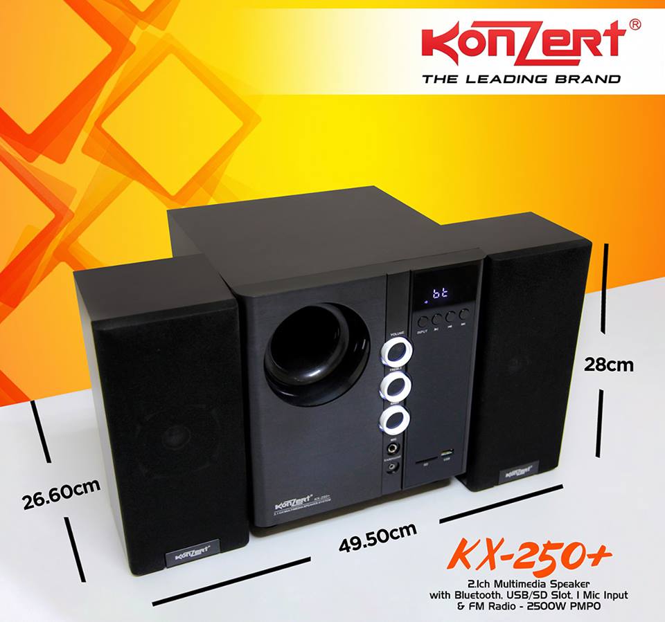 konzert 2.1 speakers