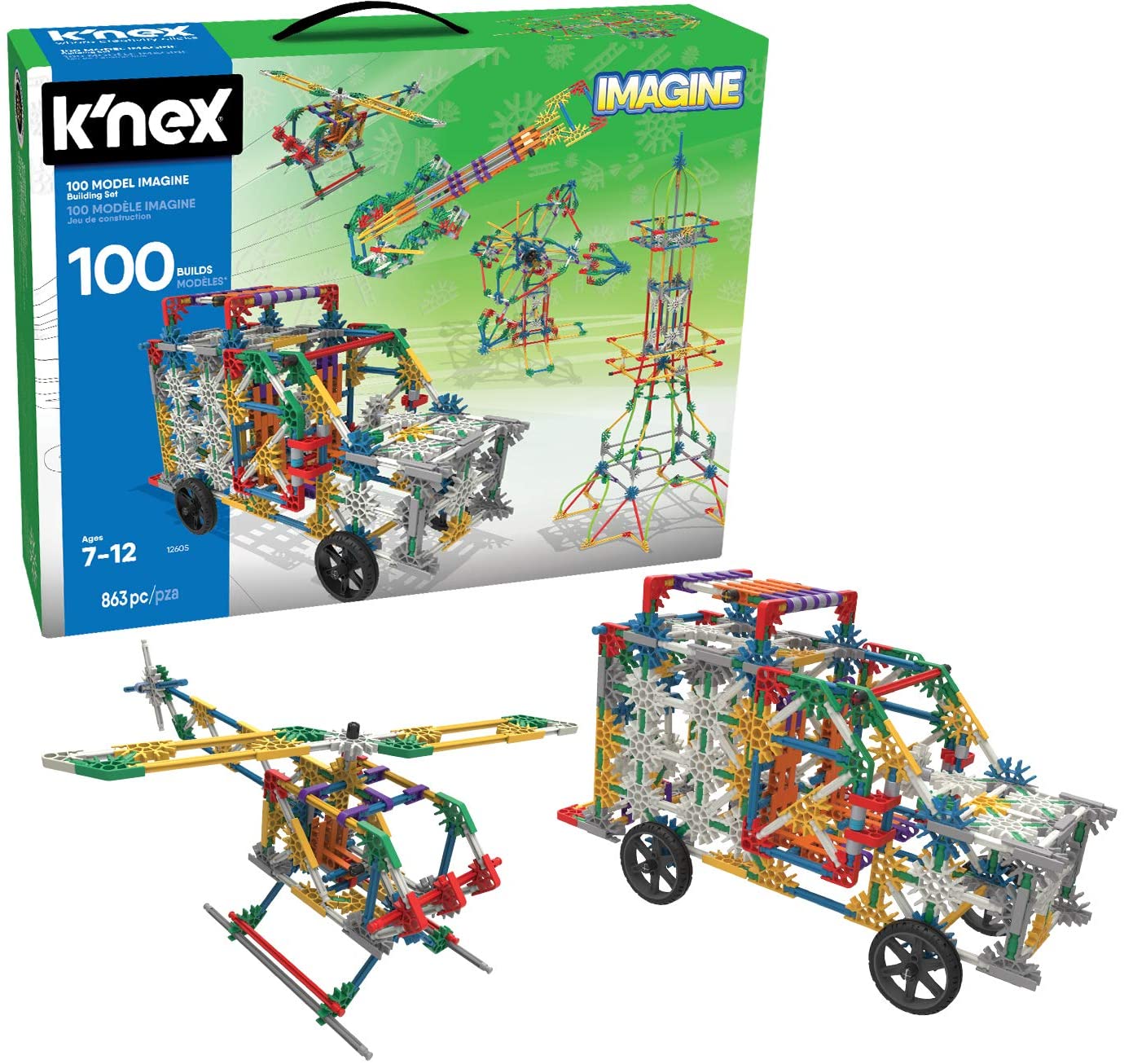 K Nex 100 Model Imagine Building Set Lazada Ph