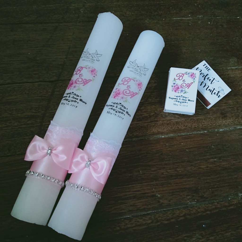 Wedding (Unity) Candles Lazada PH