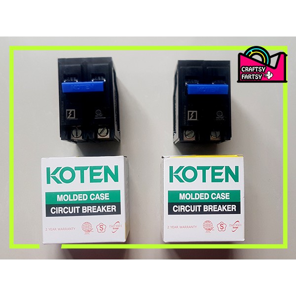 Koten Circuit Breaker Plug in 70A, 100A | Lazada PH