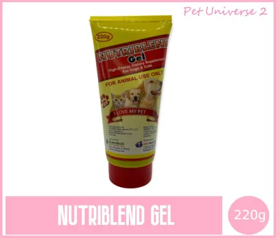 NUTRIBLEND GEL HIGH ENERGY DIETARY SUPPLEMENT 220G FOR DOGS & CATS