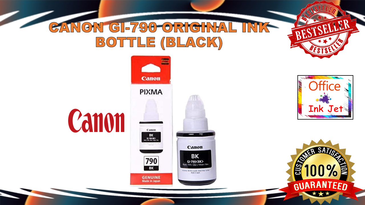 CANON GI790 ORIGINAL INK BOTTLE (BLACK) Lazada PH