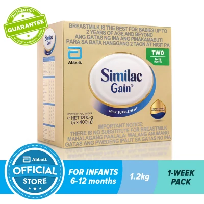Similac Gain 1200g, For 6-12 Months-old Infants
