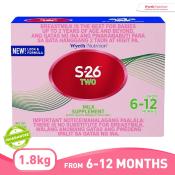 Wyeth® S-26® TWO Milk Supplement for 6-12 Months (1.8