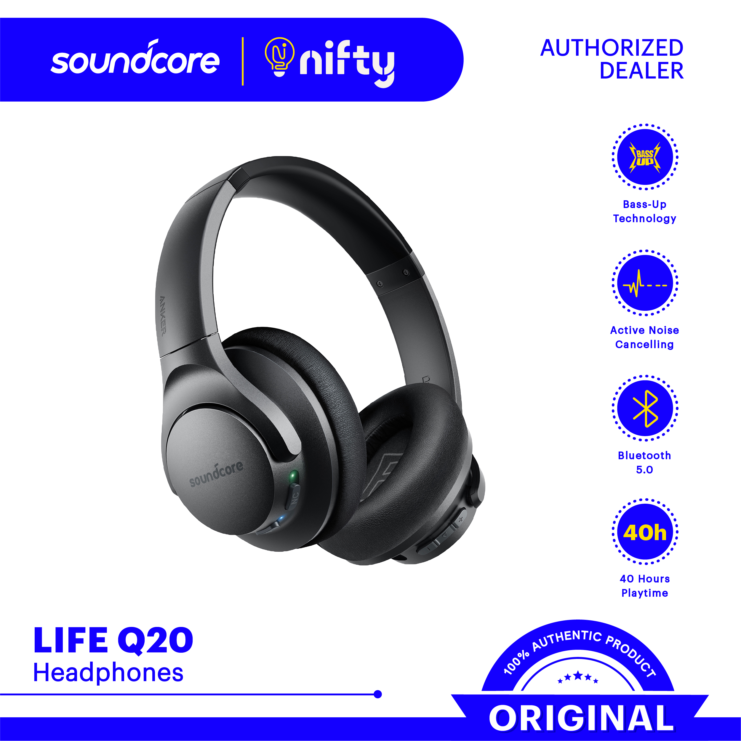 Anker Soundcore Life Q20 Hybrid Active 