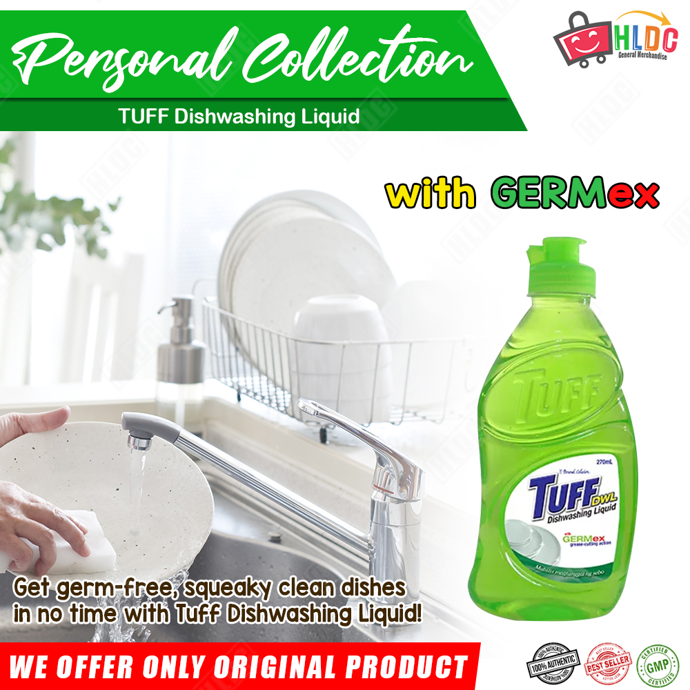 Personal Collections Tuff Dishwashing Liquid with Germex 250ml Kills 99