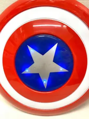 The Avengers Captain 32CM Assemble Shield Cosplay Toy with sound and light