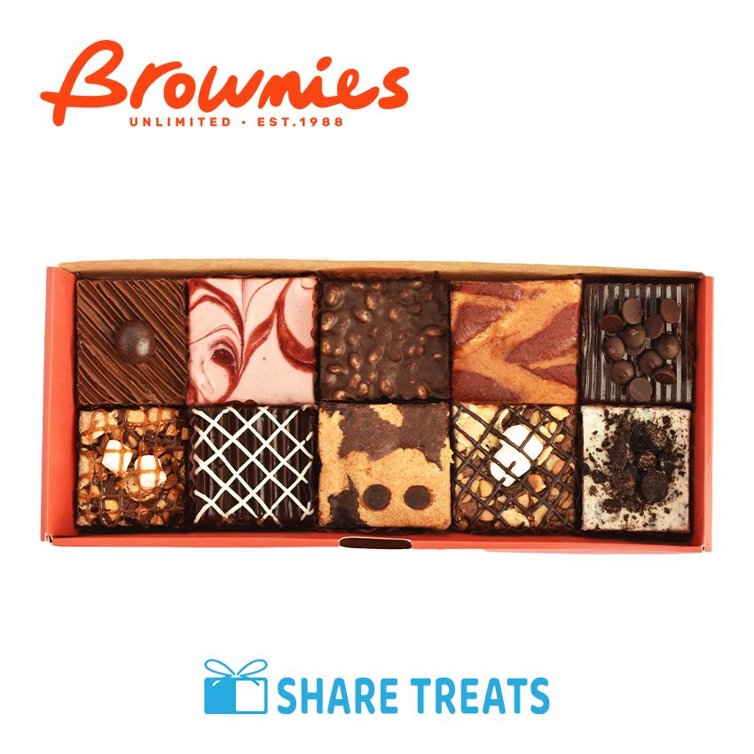 Brownies Unlimited PreAssorted Box of 10 (SMS eVoucher) Lazada PH