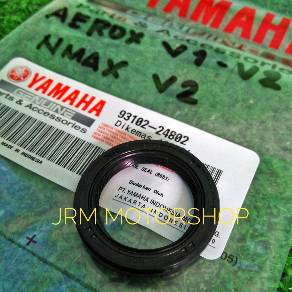 9310224802 Oil Seal Pulley Side AEROX V1 V2 NMAX V2 YAMAHA GENUINE Lazada PH