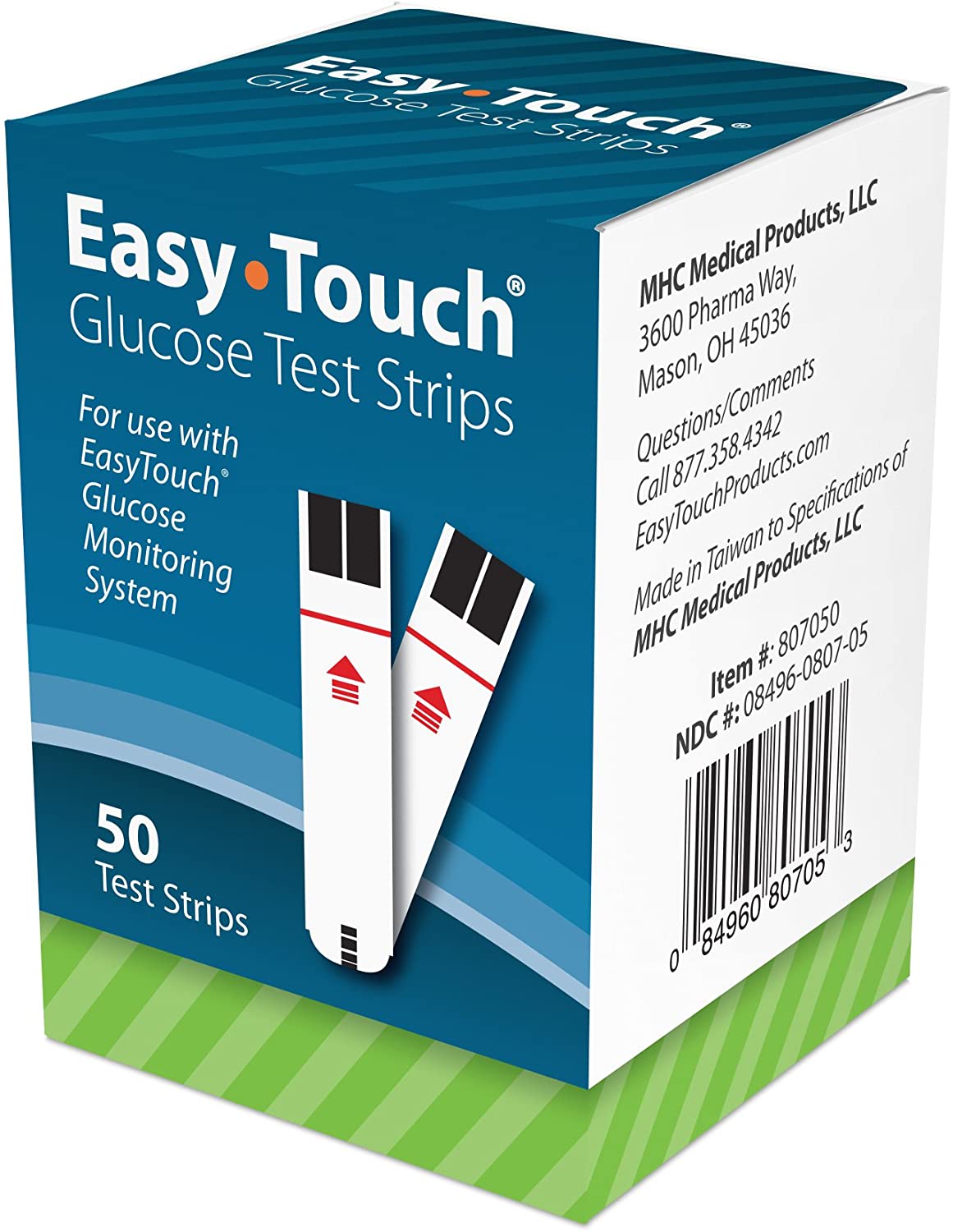 EasyTouch Glucose Test Strips, 50 Test Strips (1 Count) | Lazada PH