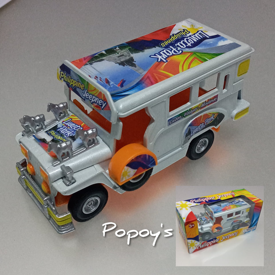 Details about   Philippine Jeepney Die Cast 5" w Pull Back Action & Booklet of Attractions NIB 