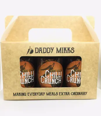 Daddy Mikks Chilli Crunch TRIO (3 pieces Chilli Crunch)