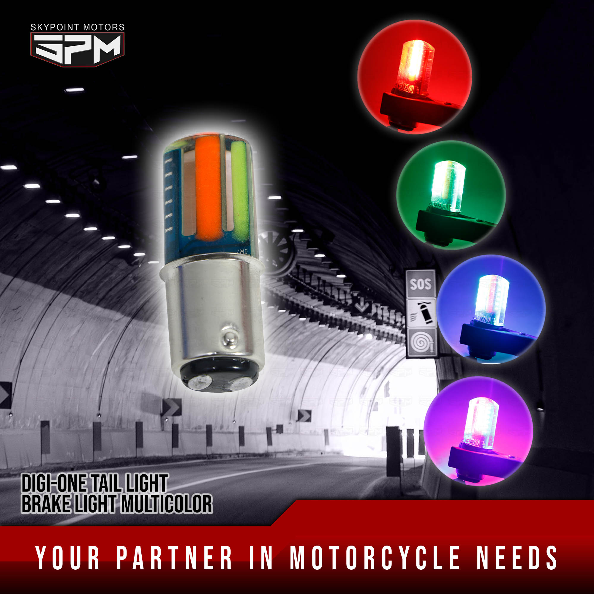 DIGIONE TAIL LIGHT BRAKE LIGHT MULTICOLOR (9830842) Lazada PH