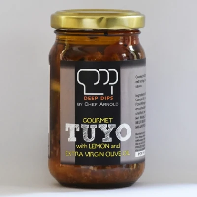 Gourmet Tuyo with Lemon and Extra Virgin Olive Oil