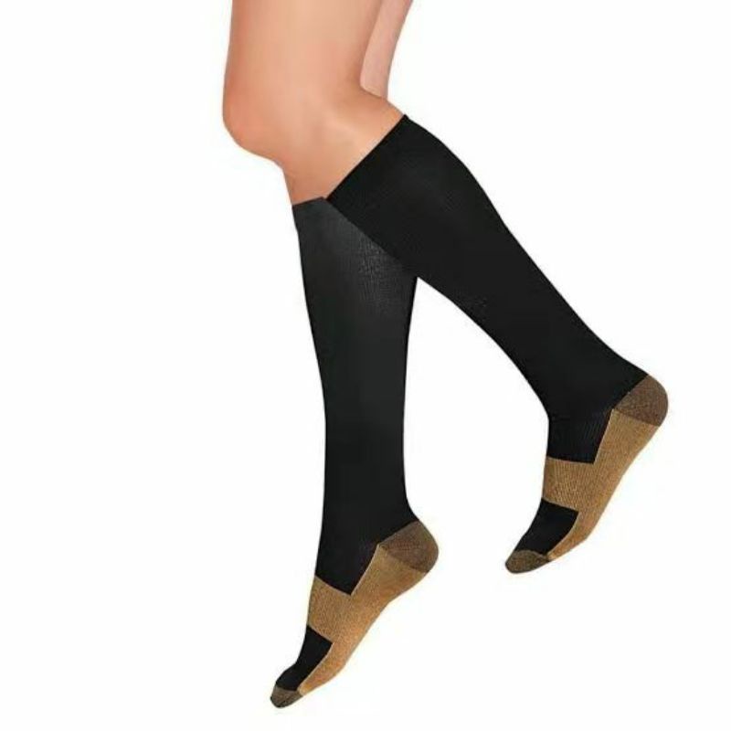 【Hot】 1 Pair With Zipper Compression Socks Foot Pain Relief Lazada PH