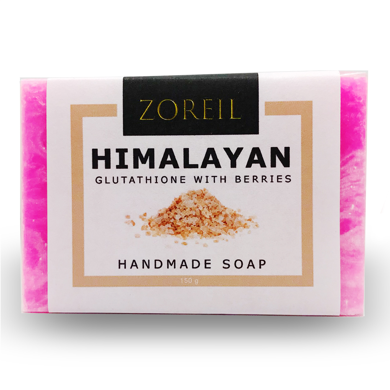 [ZOREIL] Himalayan Salt Whitening Soap Effective Gluta Kojic Bleaching