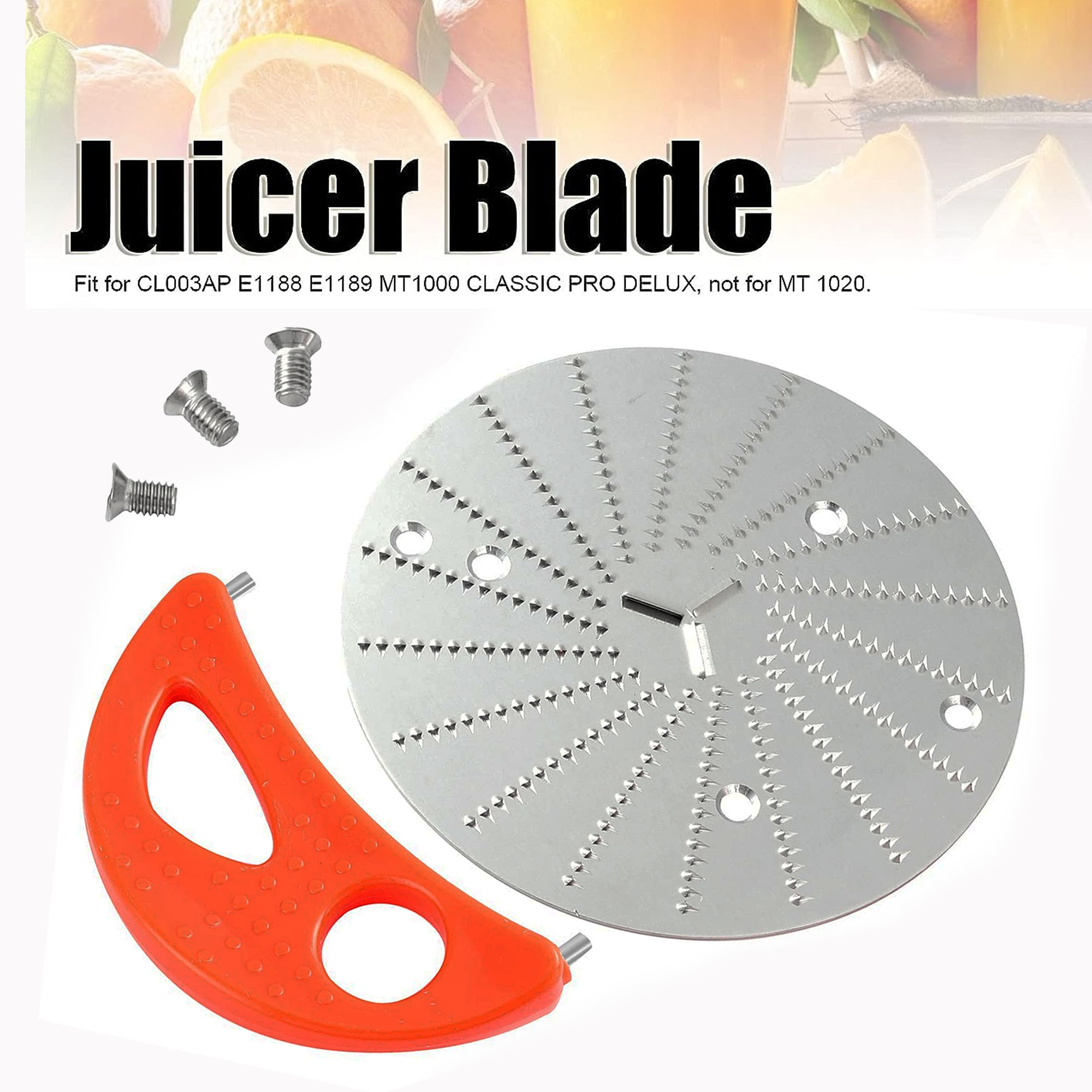 Juicer Crescent Tool, Juicer Accessories for Jack Lalanne Power Juicer,  Compatible with Delux PRO Classic CL003AP E1188 E1189 MT1000, Juicer  Crescent