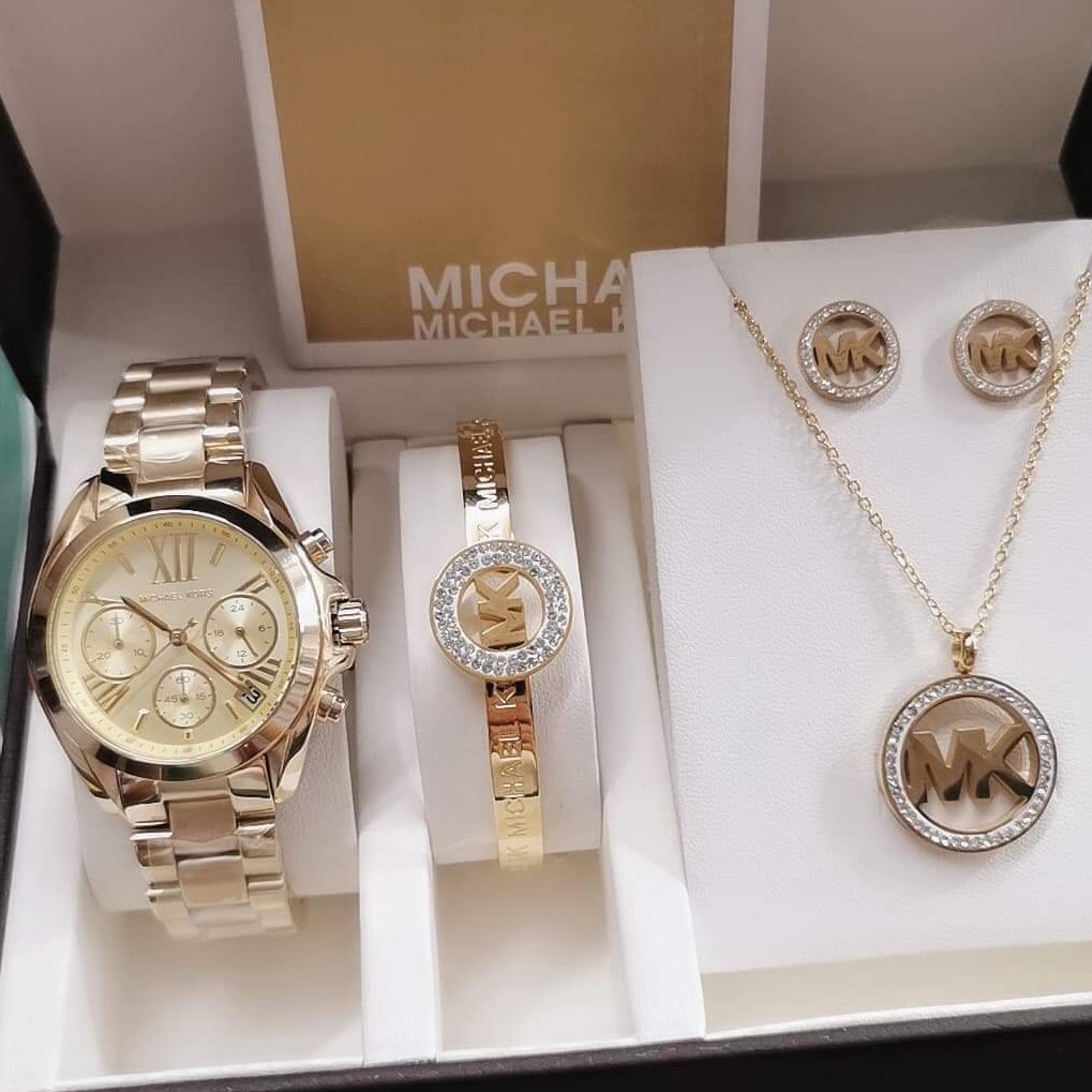 michael kors watch and bracelet sets