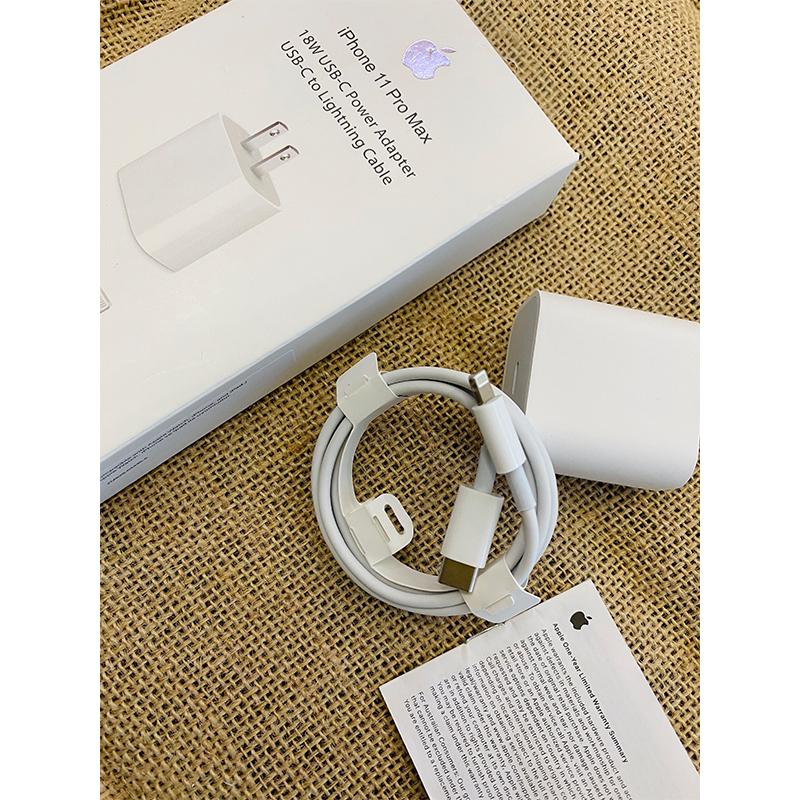 The new iPhone 11 Pro and iPhone 11 Pro Max come with 18W USB-C power  adapter and USB-C to Lightning cable - MSPoweruser