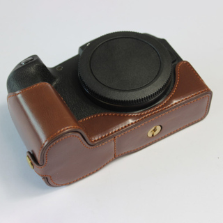 Suitable for canon eos rp mini single camera bag leather case shell eosrp protective cover half set base 7
