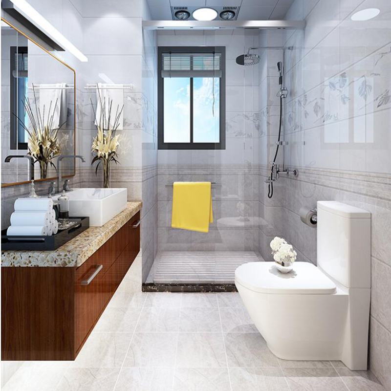 Toilet tile 300x600 Modern minimalist bathroom ceramic tile kitchen