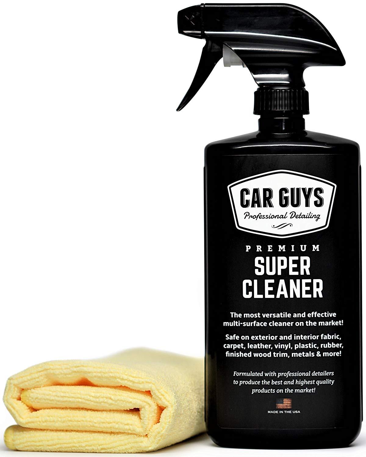 Car Guys Super Cleaner Effective All Purpose Cleaner Best for Leather