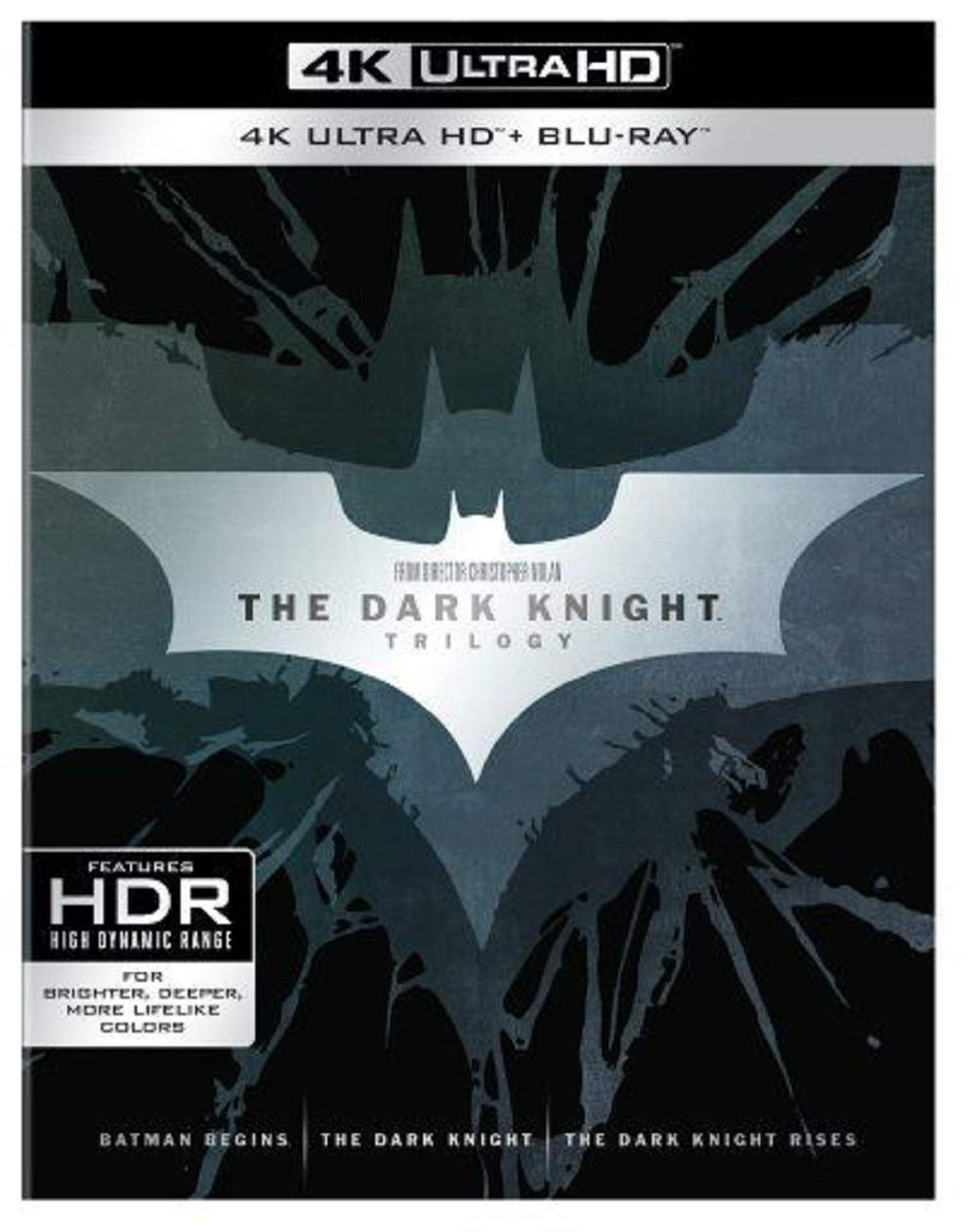 The Dark Knight Trilogy Batman Collection Box Set 4K UHD Ultra HD + Blu-ray  [Original, US Release] | Lazada PH