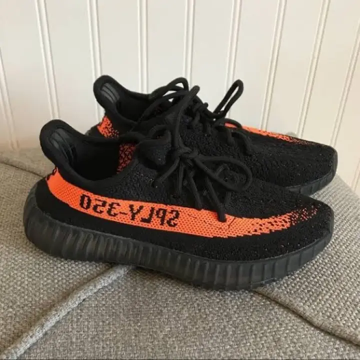 yeezy 350 orange